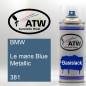 Preview: BMW, Le mans Blue Metallic, 381: 400ml Sprühdose, von ATW Autoteile West.